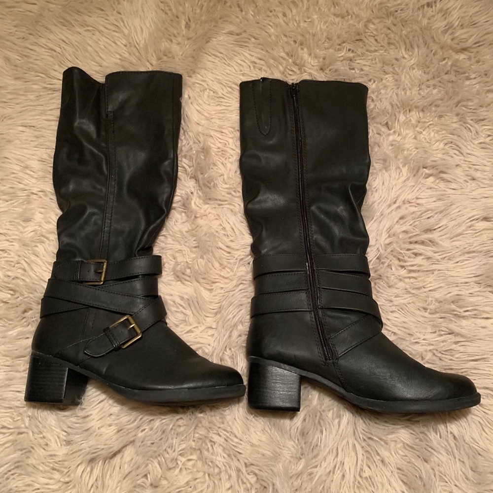 Mossimo Supply Co. mid calf boots